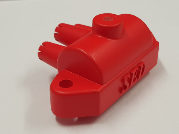 A red 3D Printing Equipment